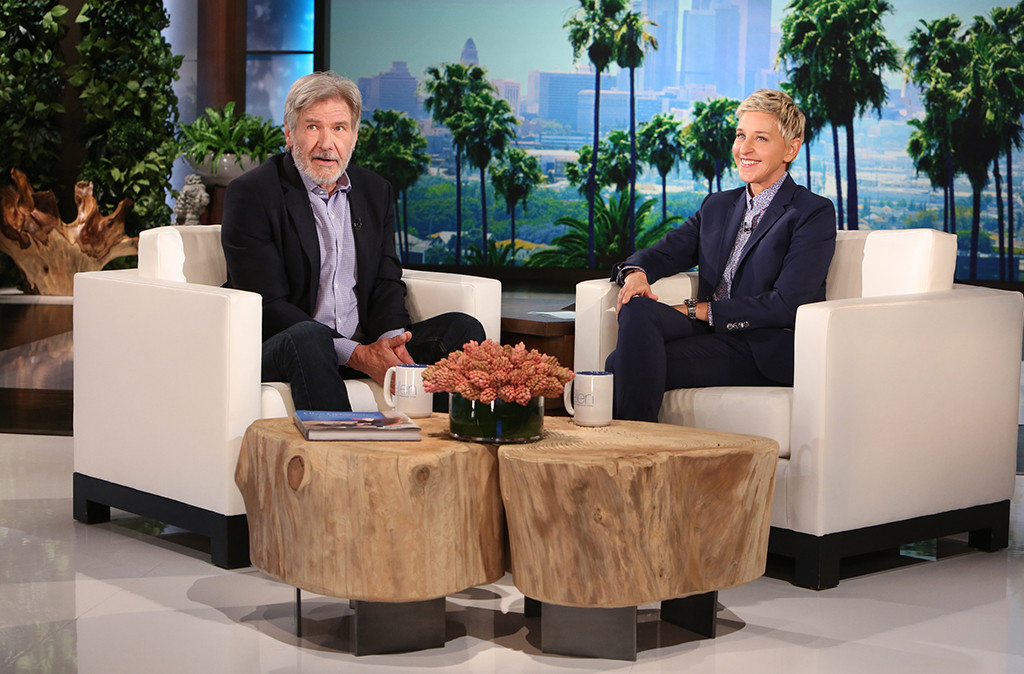 Harrison Ford, The Ellen DeGeneres Show Harrison Ford, The Ellen DeGeneres Show